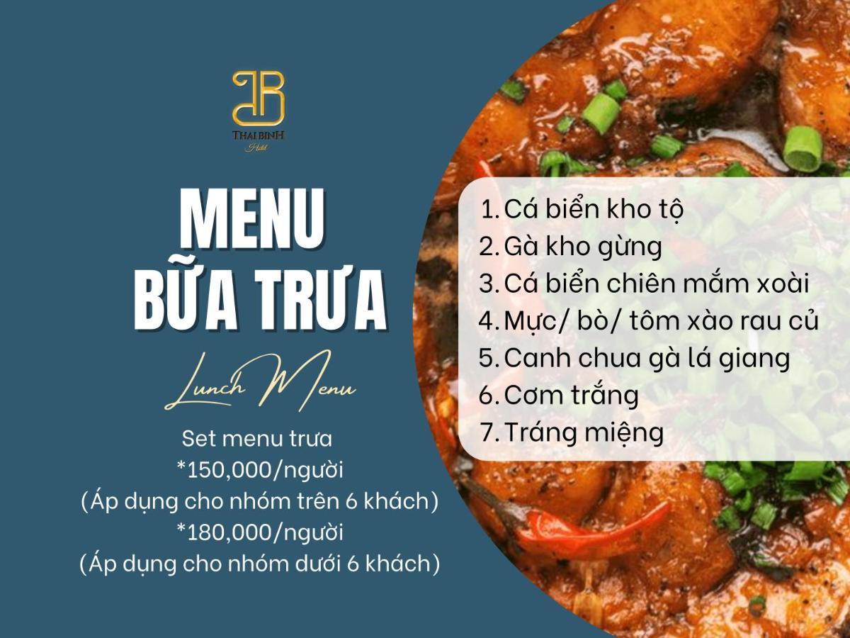 Khách sạn Thái Bình Chi Khu Co Ong Exterior foto